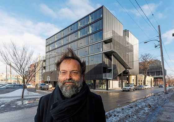 Sasa Radulovic and his colleagues started working on the 119,000-square-foot project in 2015. (Mike Deal / Free Press)