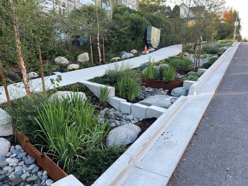 City of Vancouver photo
                                Once it is completed, Vancouver’s St. George Rainway project will run for nine city blocks.