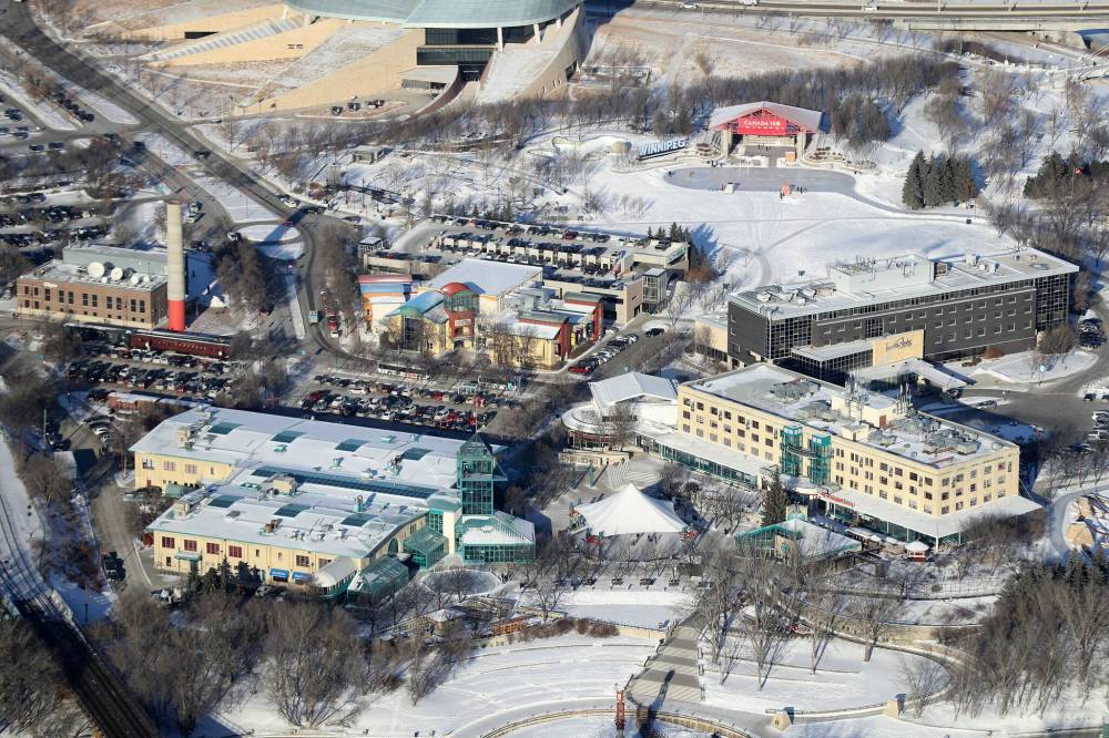 TREVOR HAGAN / FREE PRESS FILES
The Forks is a designated National Historic Site, and a popular tourist locale with a market, green spaces and the Canadian Museum for Human Rights.