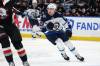 Winnipeg Jets centre Brad Lambert during second period action on Dec. 5 against the Buffalo Sabres. Lambert is currently the Jets 13th forward. (Jeffrey T. Barnes / The Associated Press Files)