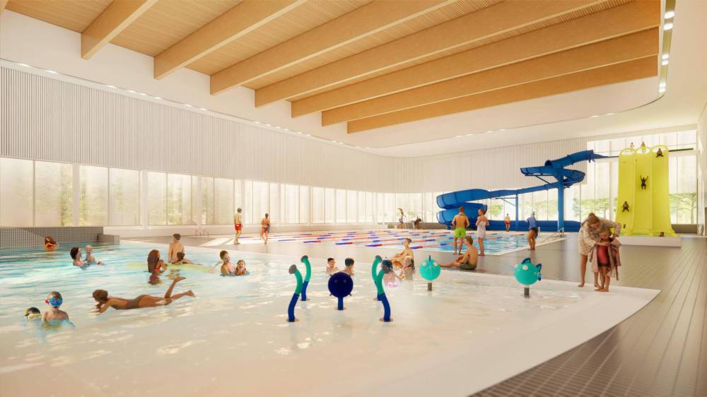 SUPPLIED / CITY OF WINNIPEG
The proposed RecPlex will be located at the northwest corner of Transcona Boulevard and Plessis Road, next to the Transcona Library.