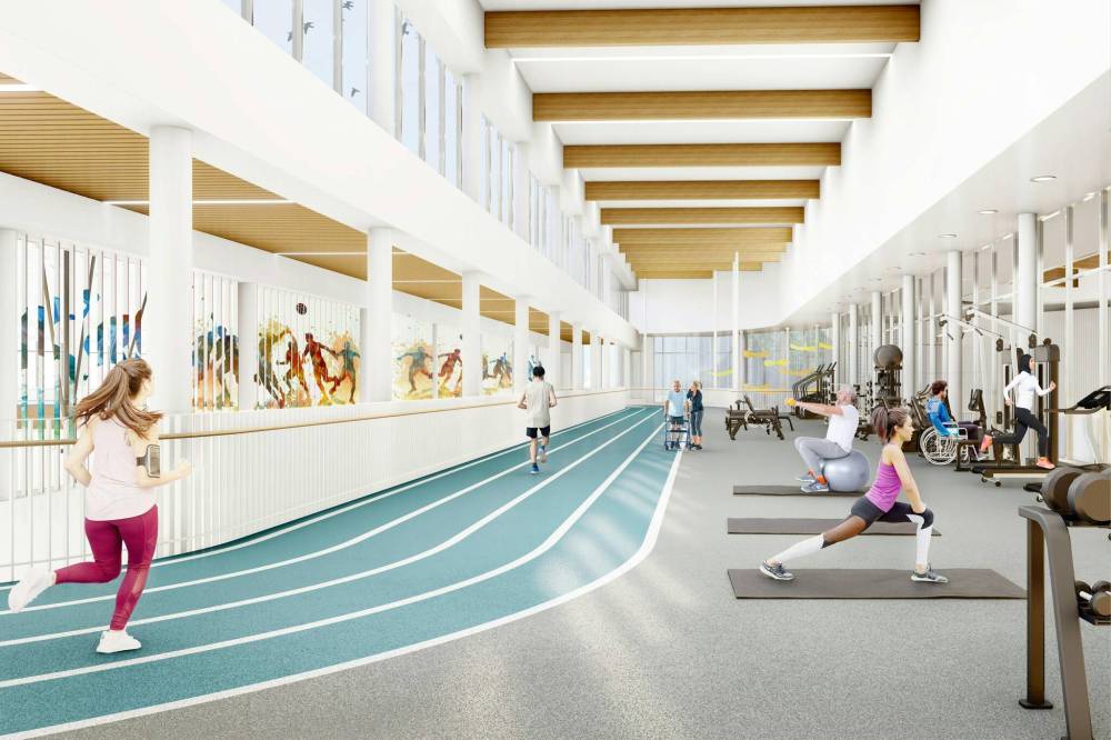 SUPPLIED / CITY OF WINNIPEG
This proposed center will be a place where families and individuals can enjoy various activities all in one location.