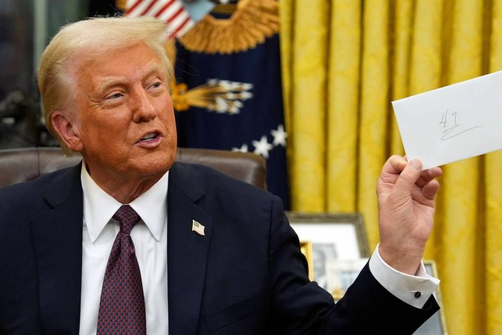 Evan Vucci / The Associated Press files
U.S. President Donald Trump
