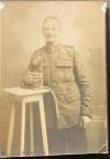 Royal Winnipeg Rifles
                                Winnipeg Rifles soldier John Upritchard poses for a photo with the battalion’s mascot, Wickey the monkey, while in France.