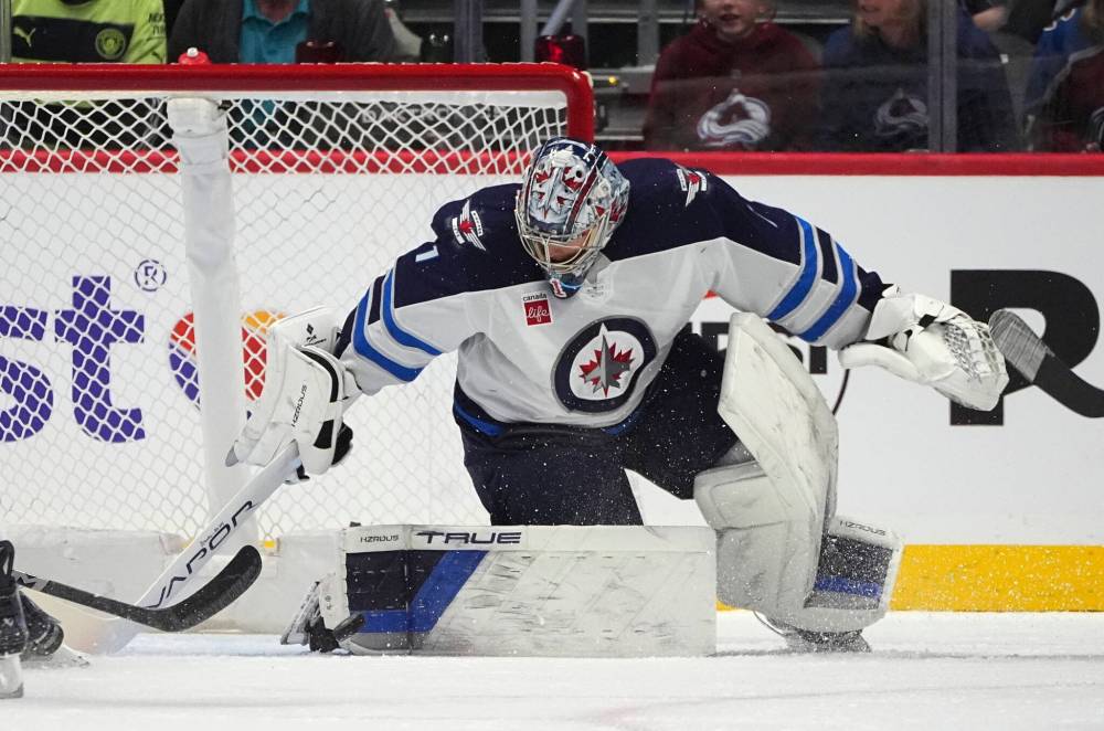 David Zalubowski / The Associated Press Files
Comrie has shaved nearly a half a goal off his goals-against average (down to 2.58) during the past several weeks and raised his save percentage to .912 (which is 12 points above the league average).