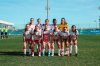 Canadian is shown in a team photo before a 3-0 win over Scotland at the U-17 Costa Cálida MIMA Cup women's soccer tournament in Murcia, Spain, in this Thursday, February 13, 2025 handout photo. THE CANADIAN PRESS/HO - Canada Soccer