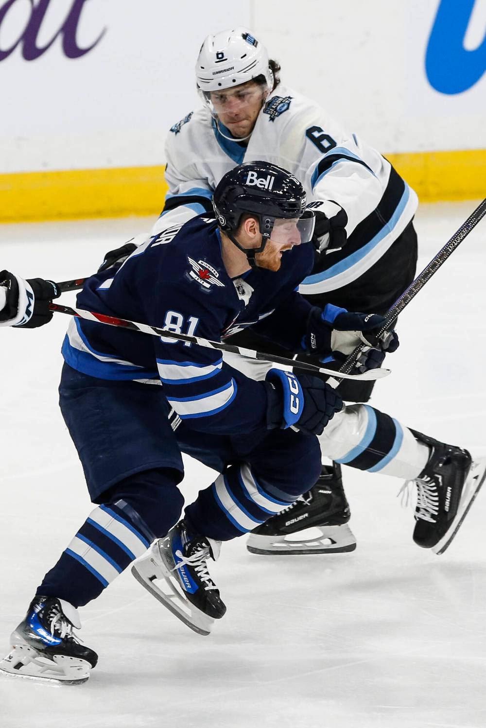 JOHN WOODS / THE CANADIAN PRESS FILES
Winnipeg Jets’ Kyle Connor will also be playing for the American team.