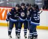 JOHN WOODS / THE CANADIAN PRESS FILES
                                The Winnipeg Jets have had a lot to celebrate this season and know they can’t ease off when they return to action after the 4 Nations Face-Off.