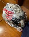Supplied
                                Connor Hellebuyck unveiled his 4 Nations Face-Off mask on Thursday.