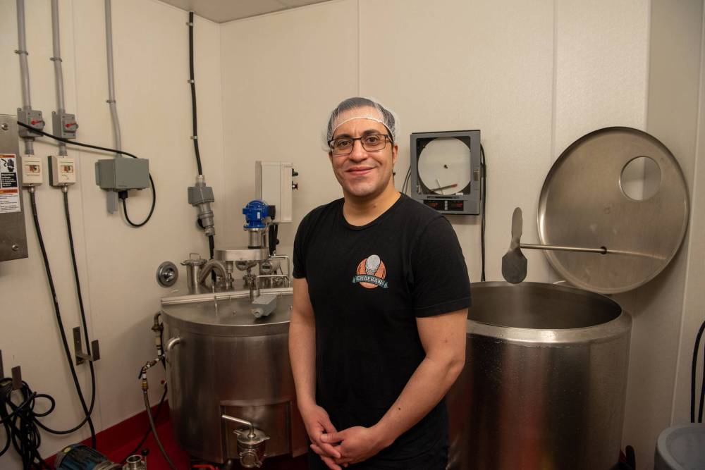 ALEX LUPUL / FREE PRESS FILES
                                Joseph Chaeban recently signed an agreement with Save-On-Foods to supply cheese from Chaeban Artisan.