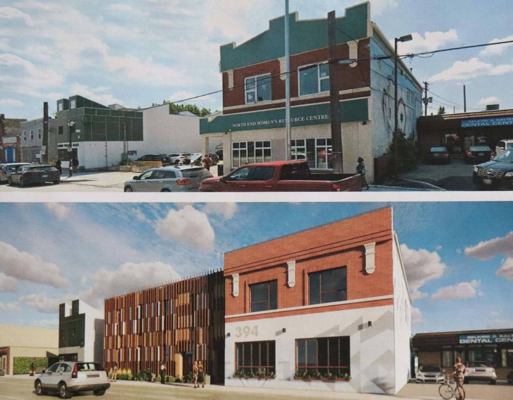 SUPPLIED
The North End Women’s Centre will use the money to build a two-storey facility at 394 Selkirk Ave., complete with eight geared-to-income rental units, on-site counseling and social services.
