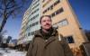JOHN WOODS / FREE PRESS
                                Ryan Simmons outside his downtown apartment building where he says rent nearly doubled the last two years after unnecessary renovations.
