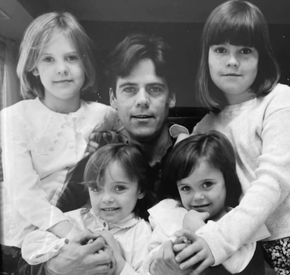 SUPPLIED
Robillard with his four daughters.