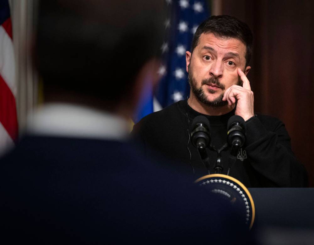 Bill O’Leary / The Associated press files
Ukrainian President Volodymyr Zelenskyy