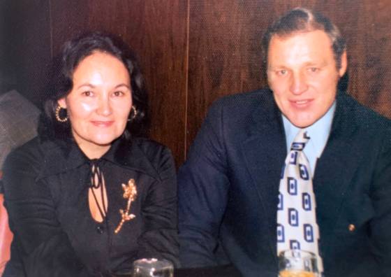 Marion Ironquil Meadmore and husband Ron Meadmore. (Supplied)
