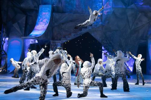 Olivier Brajon photo
                                Crystal is the first Cirque du Soleil show that takes place on ice.