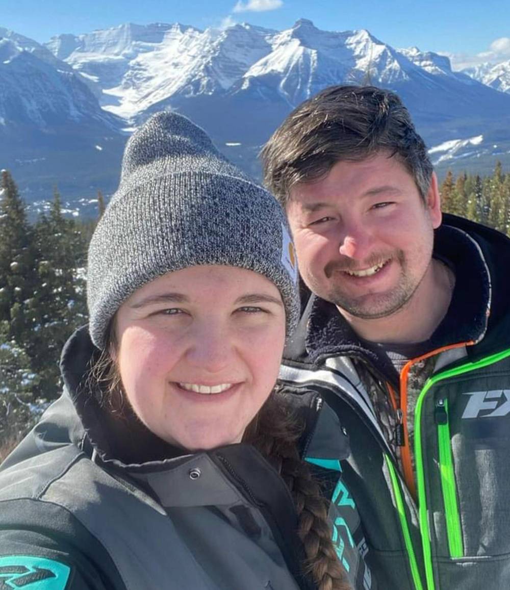 SUPPLIED
Kellie Verwey, 28, with her fiance Travis Lundy. The pair was supposed to be married in June.