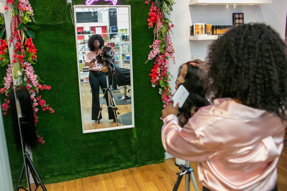 BROOK JONES/FREE PRESS
Getting involved with fashion shows, doing pop-up events, making motivational presentations to high school students and opening a second location are all things Ojo’s thinking about.