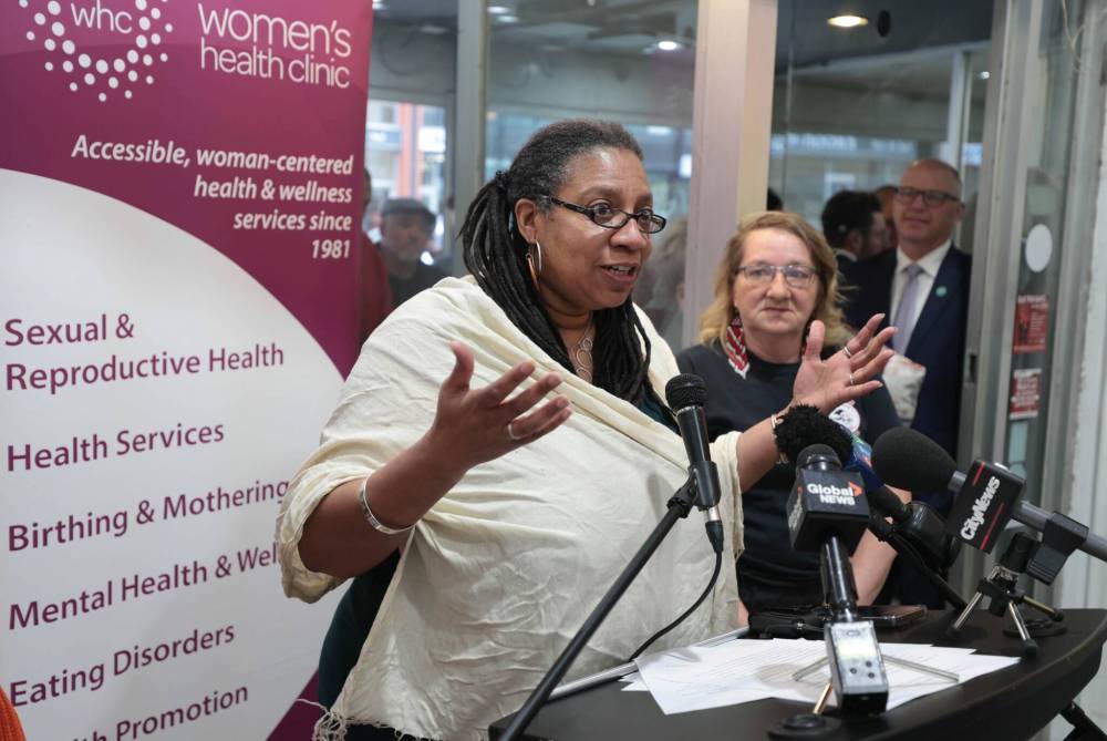 Ruth Bonneville / Free Press files
Women’s Health Clinic executive director Kemlin Nembhard said more provincial funding is needed to preserve an important space.