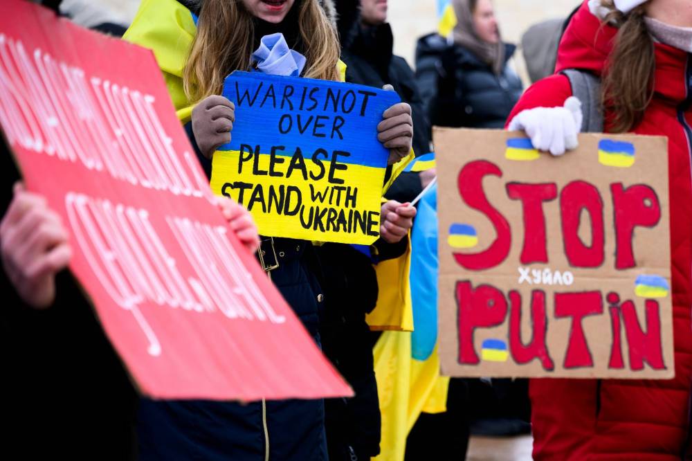 MIKE SUDOMA / FREE PRESS
The Russian invasion has since become the largest and deadliest conflict to strike Europe since the Second World War, with hundreds of thousands of military and civilian casualties.