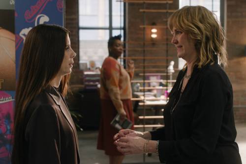 Jackie Brown Photo
                                Meredith MacNeill (left) as Kris and Jennifer Whalen as Julie in Small Achievable Goals, a CBC comedy series about menopause.
