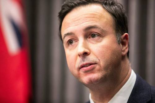 MIKAELA MACKENZIE / FREE PRESS
                                Finance minister Adrien Sala