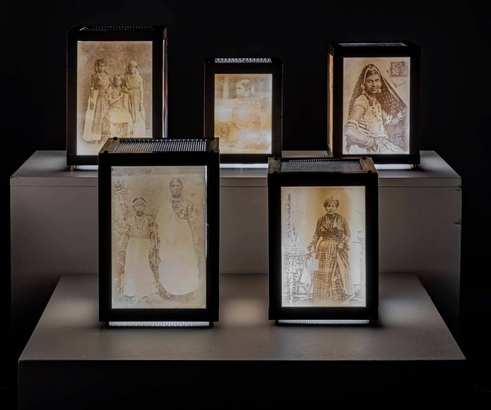 Supplied
Reclaimed explores the little-known histories of indentured Indo-Caribbean women, using photographic portraiture on ceramics.