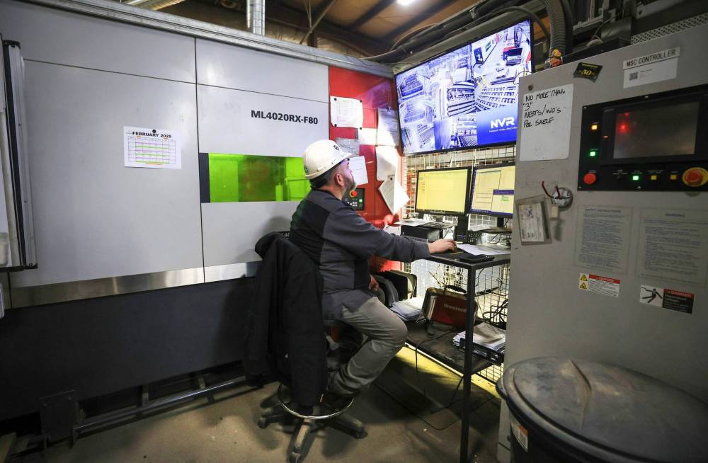 RUTH BONNEVILLE / FREE PRESS
The steel supplier is set to mark its 55th anniversary next year.