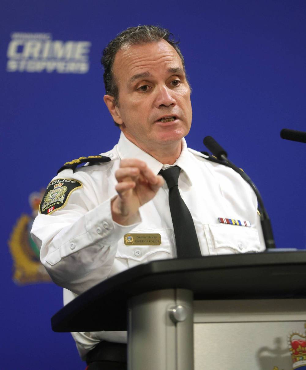 RUTH BONNEVILLE / FREE PRESS FILES
Former police chief Danny Smyth was one of many who said a search was not feasible.