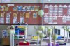 Climate advocacy groups are calling on officials to crackdown on the fossil fuel industry's role in K-12 education, suggesting its alleged influence has gone largely unchecked in the absence of robust climate change education. A classroom is seen in an elementary school in Longueuil, Que., Monday, March 11, 2024. THE CANADIAN PRESS/Christinne Muschi