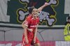 Freiburg's Kiliann Sildillia celebrates scoring during the Bundesliga soccer match between SC Freiburg and Werder Bremen at Europa-Park Stadium, Freiburg, Germany, Friday Feb. 21, 2025. (Harry Langer/dpa via AP)