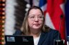 Assembly of First Nations National Chief Cindy Woodhouse Nepinak attends the Special Chiefs Assembly in Ottawa, on Wednesday, Dec. 4, 2024. THE CANADIAN PRESS/Spencer Colby