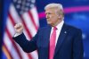 President Donald Trump departs after speaking at the Conservative Political Action Conference, CPAC, at the Gaylord National Resort & Convention Center, Saturday, Feb. 22, 2025, in Oxon Hill, Md. THE CANADIAN PRESS/AP-Jose Luis Magana