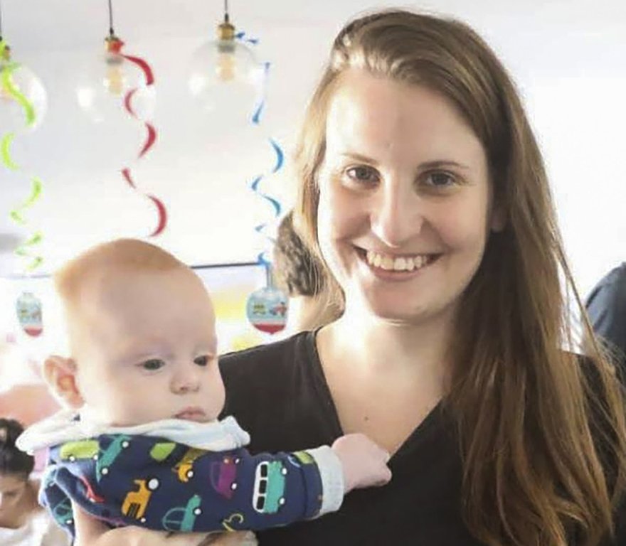 This undated photo provided by Hostages Family Forum shows Shiri Bibas, who was abducted and brought to Gaza on Oct. 7, 2023. (Hostages Family Forum via AP)