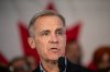 Mark Carney speaks during his Liberal leadership campaign launch in Edmonton on Thursday, January 16, 2025.THE CANADIAN PRESS/Jason Franson