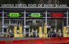 A car waits at the United States and Canada border in Surrey B.C., on Tuesday, March 4, 2025. THE CANADIAN PRESS/Ethan Cairns