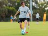 Midfielder Markus Cimermancic is shown in training with Toronto FC in Palm Beach, Fla., on Wednesday, Feb. 19, 2025. THE CANADIAN PRESS/HO-Toronto FC/Lucas Kschischang **MANDATORY CREDIT**