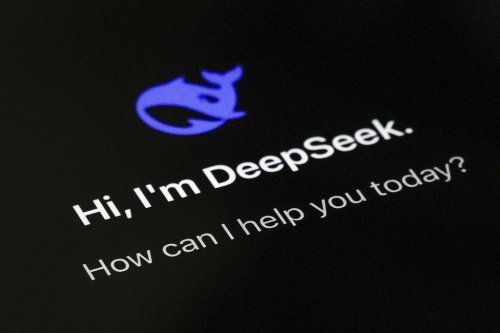 FILE - The smartphone apps DeepSeek page is seen on a smartphone screen in Beijing, China, on Jan. 28, 2025. (AP Photo/Andy Wong, File)