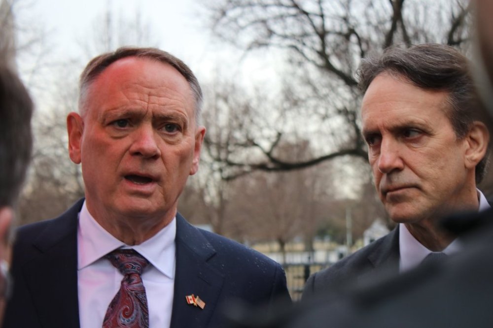 Public Safety Minister David McGuinty (left) and Canada's newly appointed