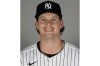 FILE - This is a 2025 photo of Chase Hampton of the New York Yankees baseball team Tuesday, Feb. 18, 2025, in Tampa, Fla. (AP Photo/Chris O'Meara, File)