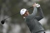 Jordan Spieth hits his tee shot on the second hole of the South Course at Torrey Pines during the first round of the Genesis Invitational golf tournament Thursday, Feb. 13, 2025, in San Diego. (AP Photo/Gregory Bull)