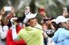 In this photo released by Xinhua News Agency, world No. 2 Jeeno Thitikul of Thailand plays a shot during the Blue Bay LPGA golf tournament in Lingshui, south China's Hainan Province Thursday, March 6, 2025. (Yang Guanyu/Xinhua via AP)