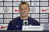 FILE - United States head coach Vlatko Andonovski speaks to reporters during the 2023 Women's World Cup media day for the United States Women's National Team in Carson, Tuesday, June 27, 2023. (AP Photo/Ashley Landis, File)