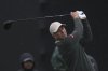 Adam Scott, of Australia, hits his tee shot on the seventh hole on the hole of the South Course at Torrey Pines during the first round of the Genesis Invitational golf tournament Thursday, Feb. 13, 2025, in San Diego. (AP Photo/Gregory Bull)