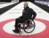 National Wheelchair Development Team member Douglas Dean is shown in this handout image in Oakville, Ont. on Oct. 12, 2023. THE CANADIAN PRESS/HO-Curling Canada-Michael Burns 
*MANDATORY CREDIT *