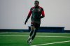 Teenage midfielder Emrick Fotsing is shown at the Vancouver FC training facility in Langley, B.C. in this Tuesday, Feb. 11, 2025 handout photo. The 17-year-old has signed with the Canadian Premier League side through 2027 with a club option for 2028 on a CPL 