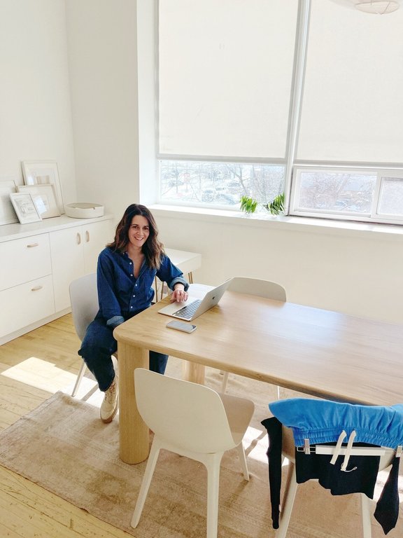 Julie Brown, shown in a handout photo, runs Province of Canada, a Toronto-based apparel brand that saw sales in the typically slow month of February double as shoppers in the country increasingly supported Canadian brands. THE CANADIAN PRESS/HO