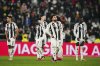 Juventus players react after losing a penalty shootout in an Italian Cup quarterfinal soccer match between Juventus and Empoli at the Allianz Stadium in Turin, Italy, Wednesday, Feb. 26, 2025 (Marco Alpozzi/LaPresse via AP)