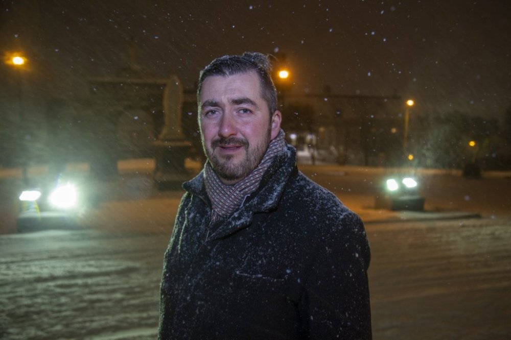 Joshua Smee, CEO of Food First NL, poses for a picture on Dec. 13, 2020, in St. John’s, N.L. THE CANADIAN PRESS/Paul Daly