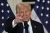President Donald Trump speaks at a dinner with Senate Republicans at Mar-a-Lago in Palm Beach, Fla., Friday, Feb. 7, 2025. THE CANADIAN PRESS/AP-Ben Curtis